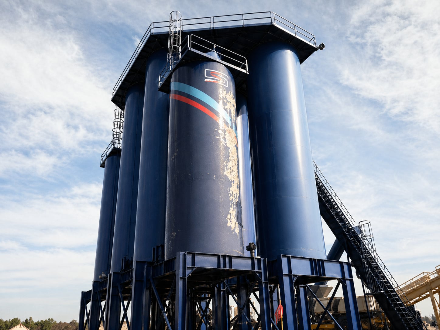 Before blasting treatment